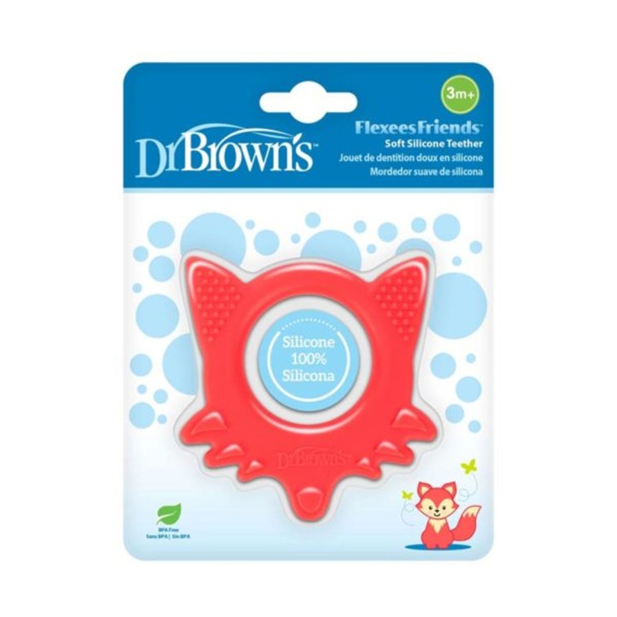 Feeding Dr Browns | Dr. Brown'S Flexees Friends Fox Teether