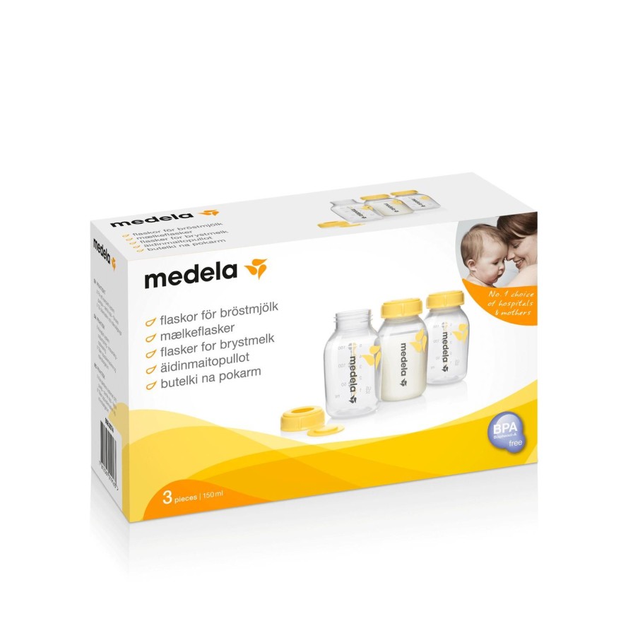 Nursing Medela | Medela 3-In-1 Breast Milk Bottles, 15...