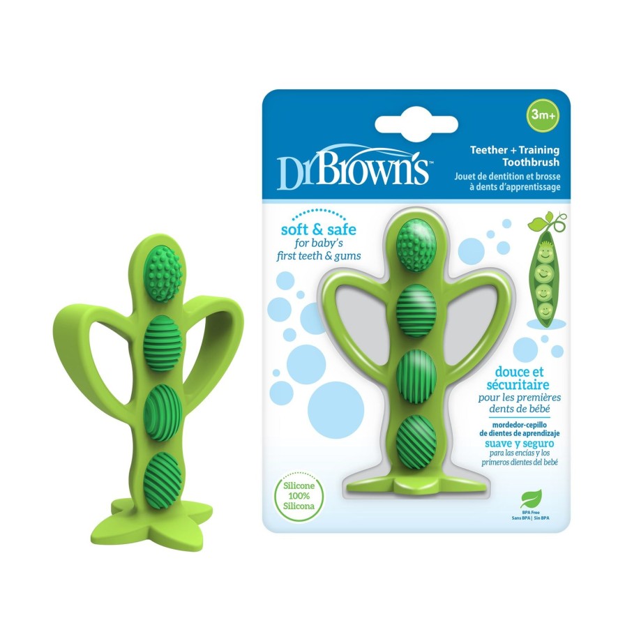 Baby Care Dr Browns | Dr. Brown'S Peapod Teething Toothbrus...