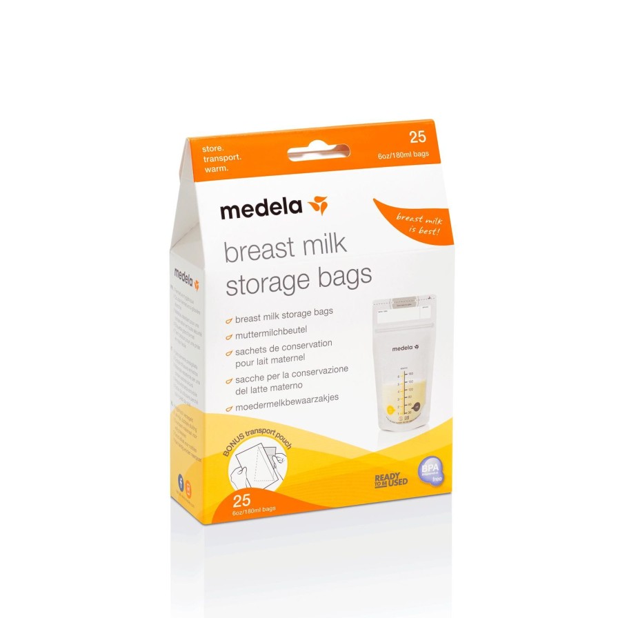 Nursing Medela | Medela Breast Milk Storage Bags, 25S-...