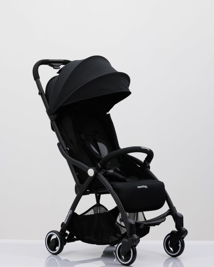 Go Out Hamilton by Yoop | Hamilton S1 Plus Stroller, Black Canpy